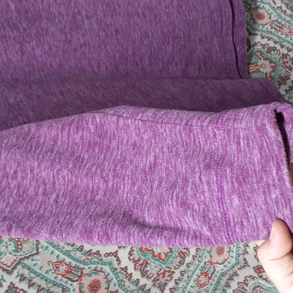 Danskin Now Purple Polyester Sweater, Size 1X (16W) - Picture 5 of 8